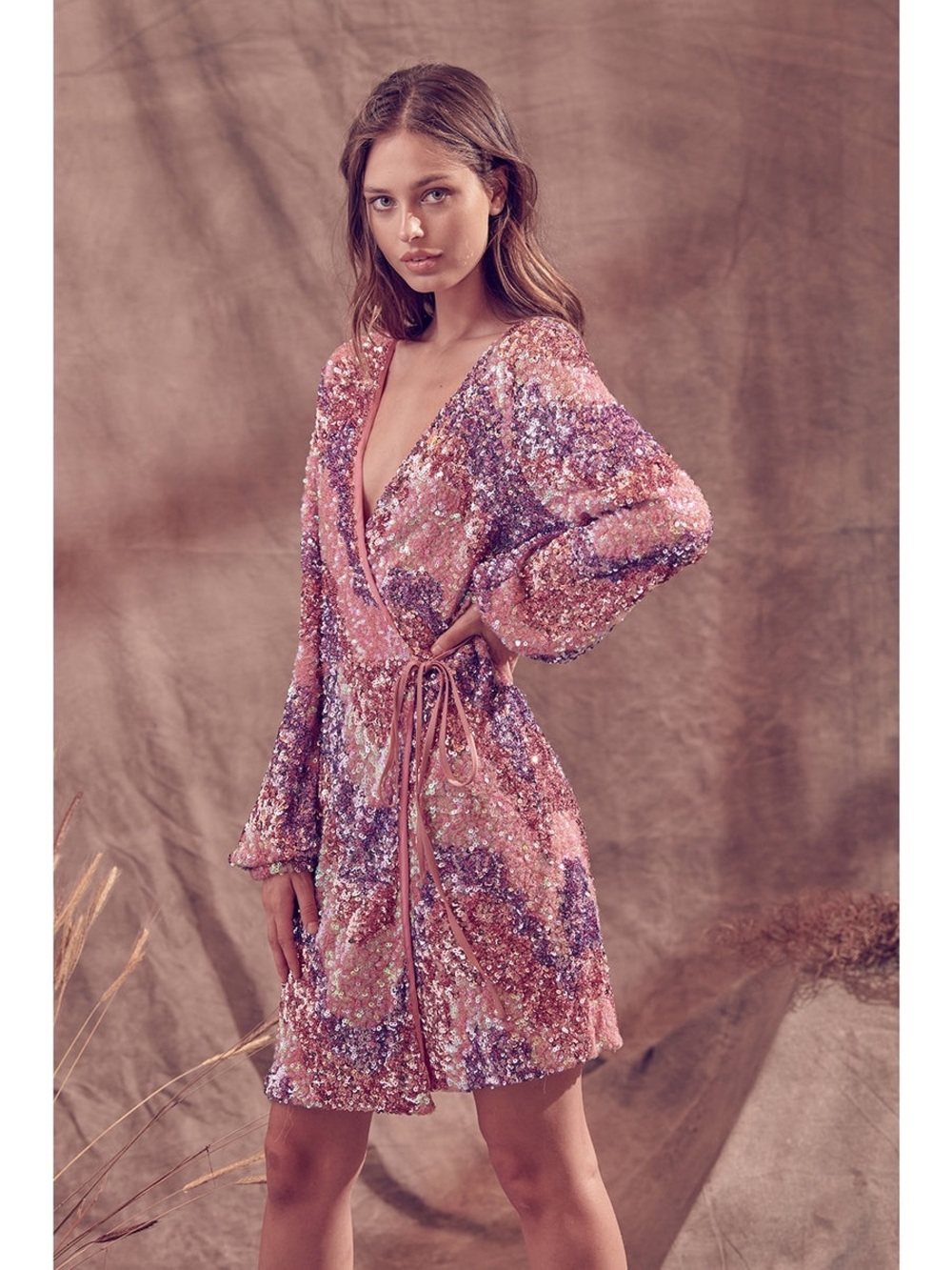 🌺 Storia Multi-Color Sequin Mini Dress🌺